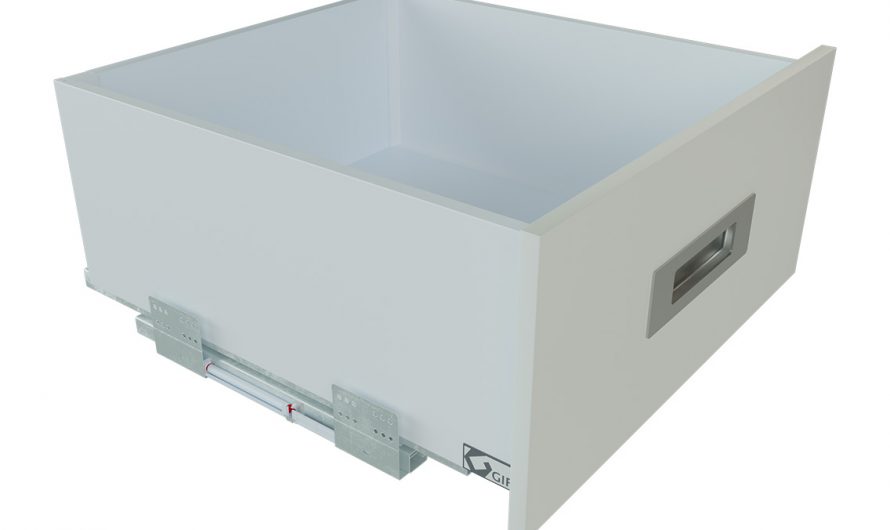 Выдвижной ящик GIFF PRIME FlatBox L=300 H=199 белый
