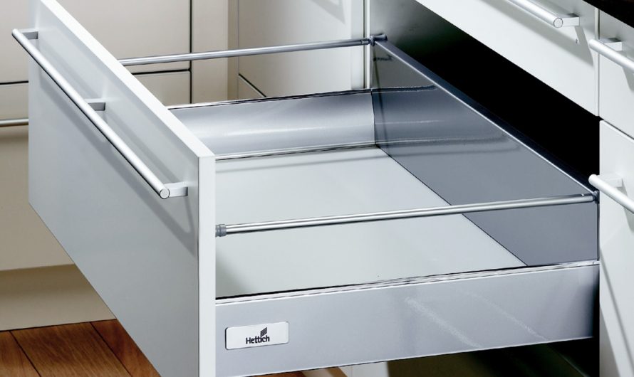 Ящик Innotech 470/144 с релингом серебро