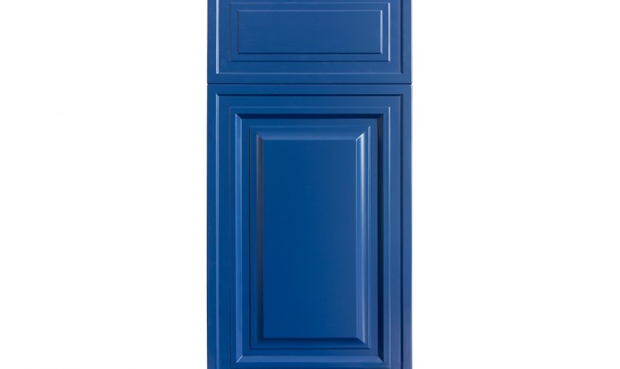 Фасад крашенный фрезерованный матовый 19 мм KL-07 RAL 5001