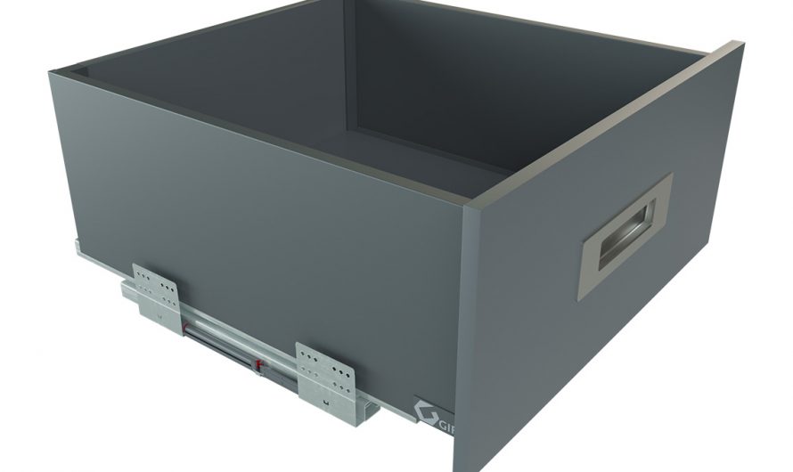 Выдвижной ящик GIFF PRIME FlatBox L=500 H=199 графит