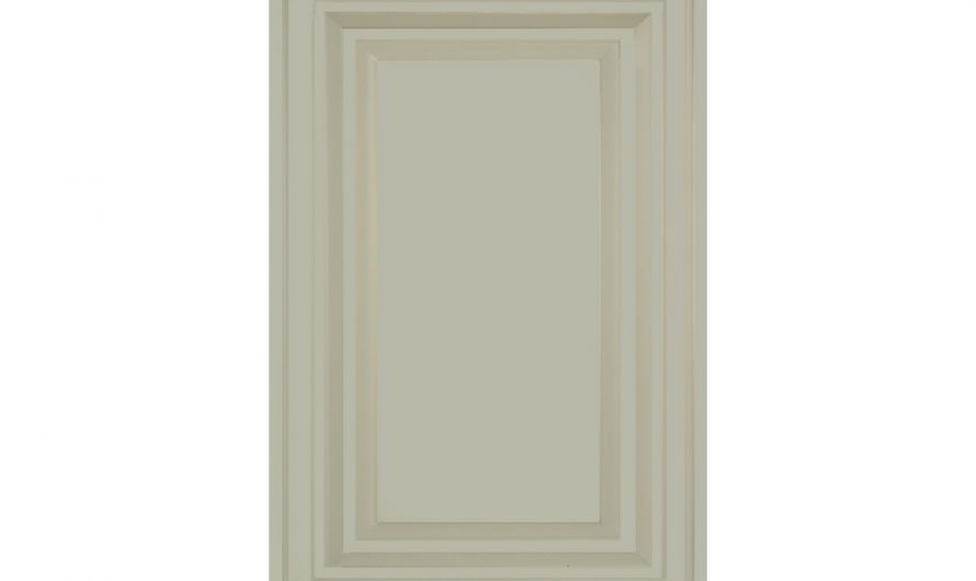 Фасад крашеный фрезерованный матовый 19 мм KL-07 RAL 7032