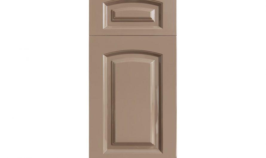 Фасад крашенный фрезерованный глянцевый 19 мм KL-03 RAL 7006