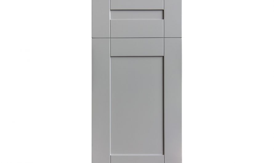 Фасад крашенный фрезерованный матовый 19 мм Экран M RAL 7004